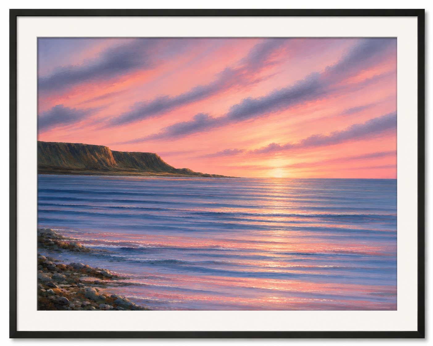 Carnlough Bay at Sunrise
